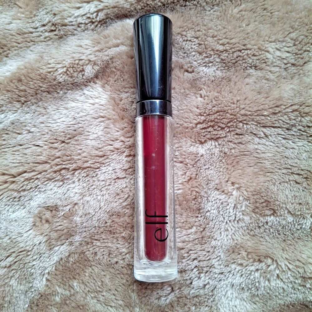 E.l.f. Cosmetics Lip Oil - Berry Kiss - Vitamin E, Jojoba Oil - Unsealed New
